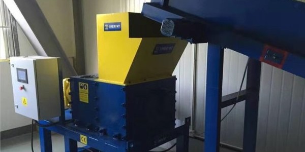 上海展通物流與恩派特合作硬盤破碎機方案