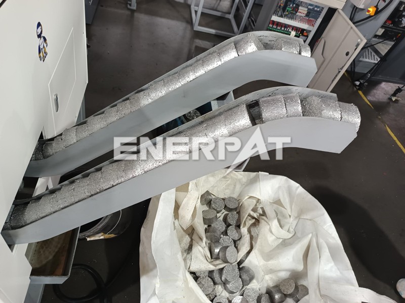 雙出餅鋁屑壓餅機