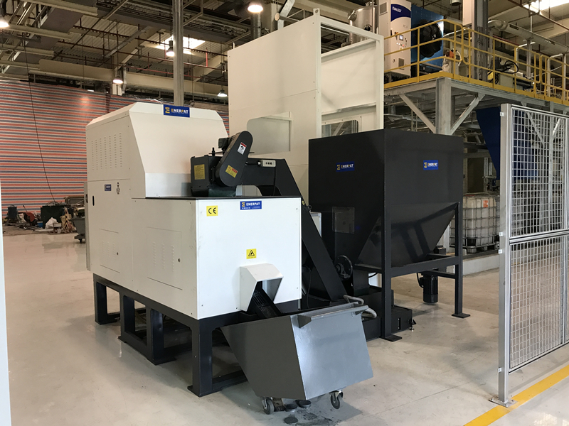 BS汽車部件公司與恩派特定制鋁屑壓餅機案例