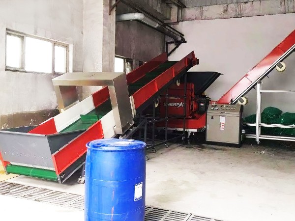 北京生態島與恩派特藍桶破碎機合作案例