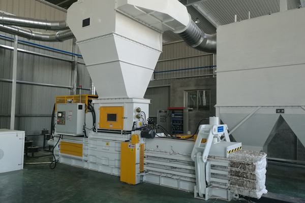河北某印刷廠(chǎng)定制廢紙打包機(jī)除塵方案案例