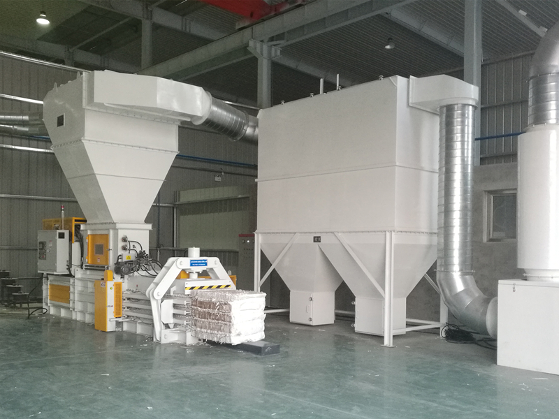 河北某印刷廠定制廢紙打包機(jī)除塵解決方案案例 河北某印刷廠定制廢紙打包機(jī)除塵解決方案案例