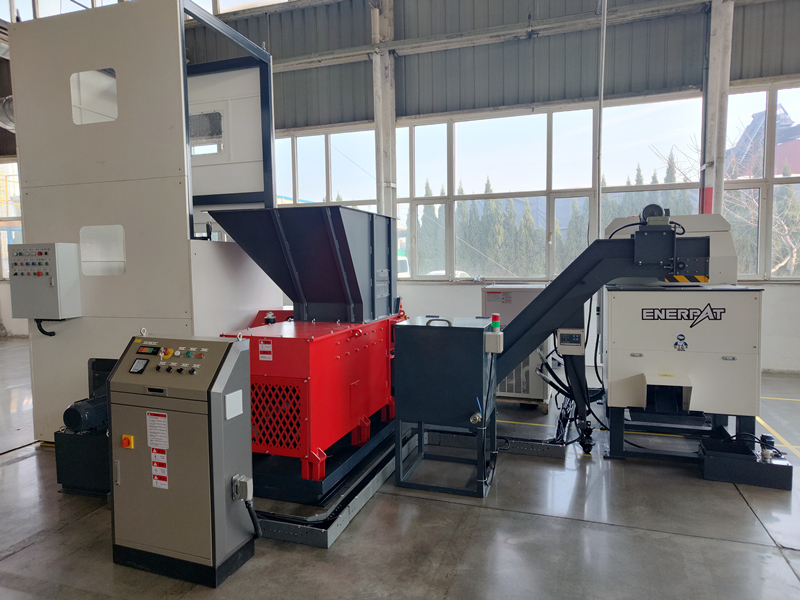 FSD電梯配件（上海）有限公司與恩派特定制鐵屑壓餅機(jī)案例