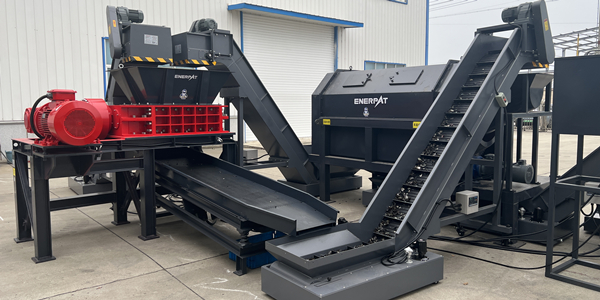 設備升級 | 恩派特廢舊濾油器回收處理線，資源循環利用再提速！