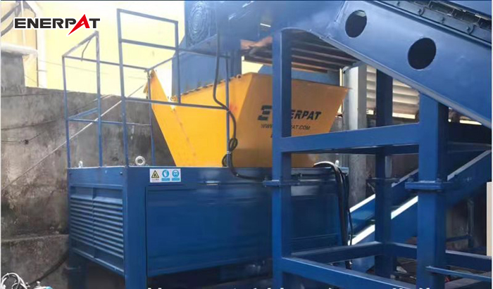 上海菜市場垃圾破碎機現(xiàn)場圖2