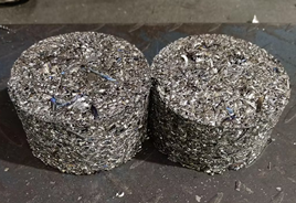 絲狀鋼屑壓餅機