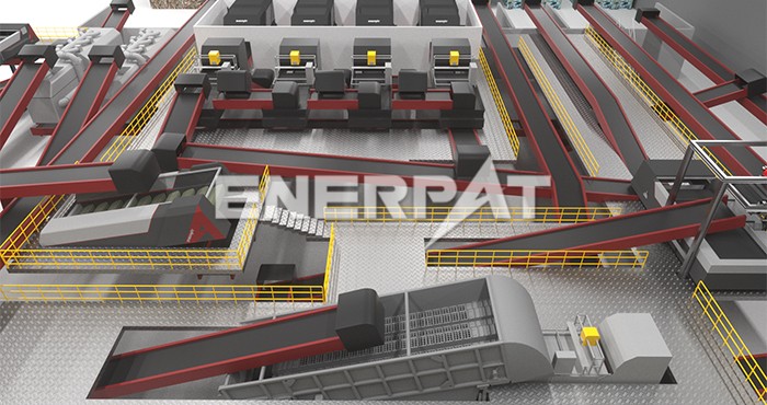 生活垃圾分選生產(chǎn)線